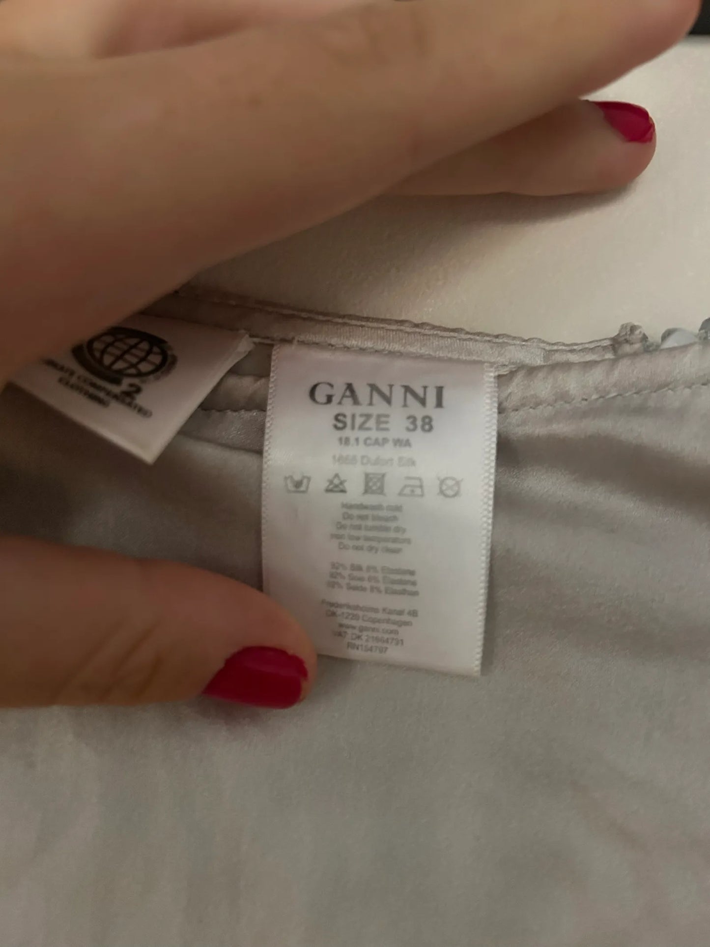 Ganni Dufort Silk (1666) Skirt