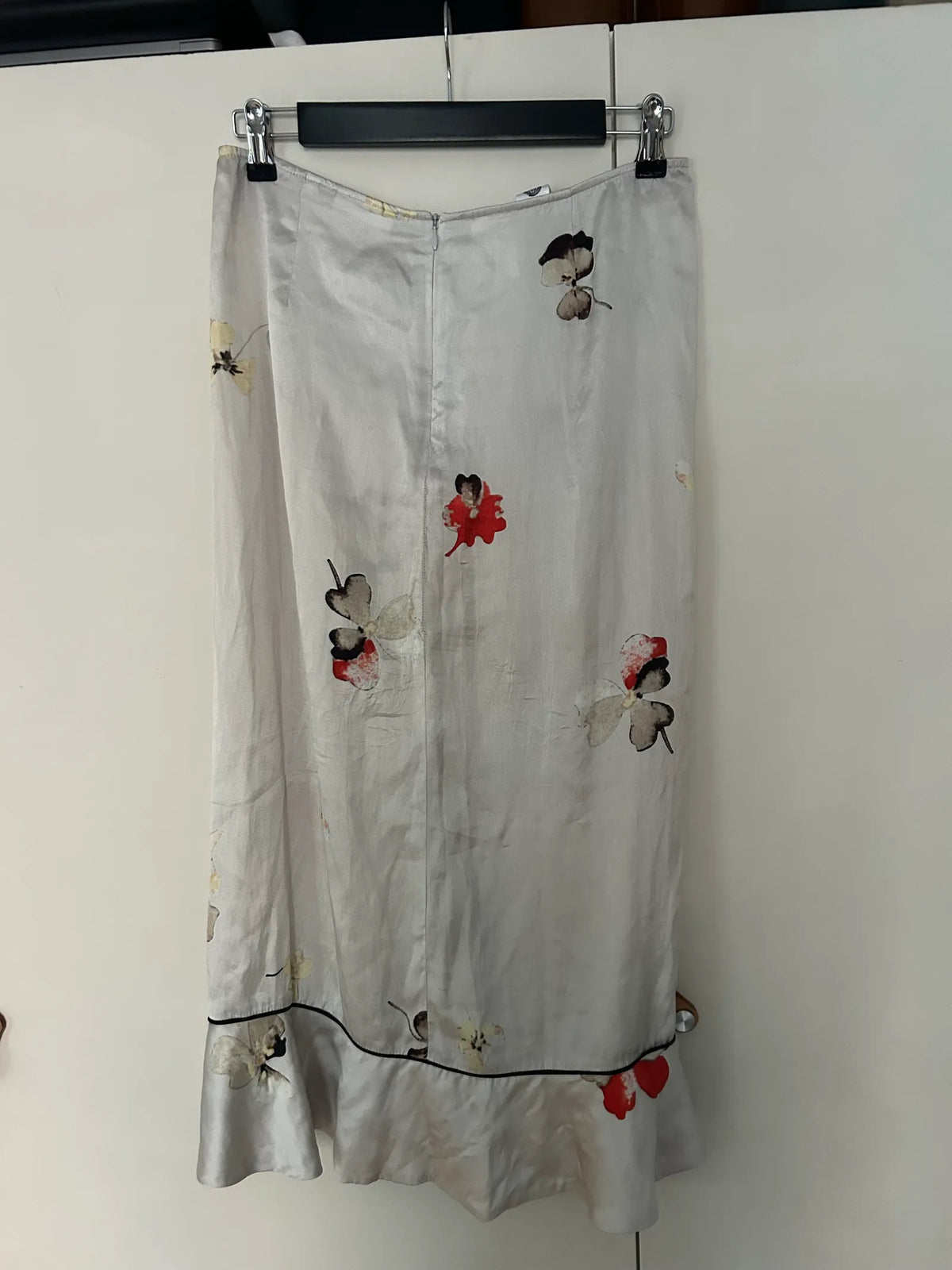 Ganni Dufort Silk (1666)-sidenkjol