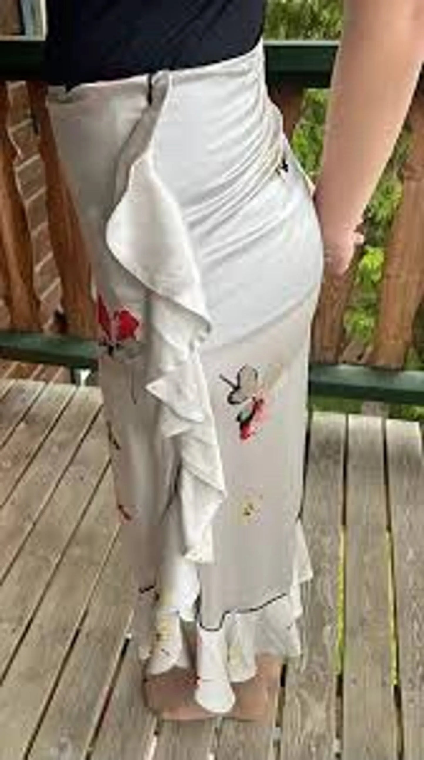 Ganni Dufort Silk (1666) Skirt