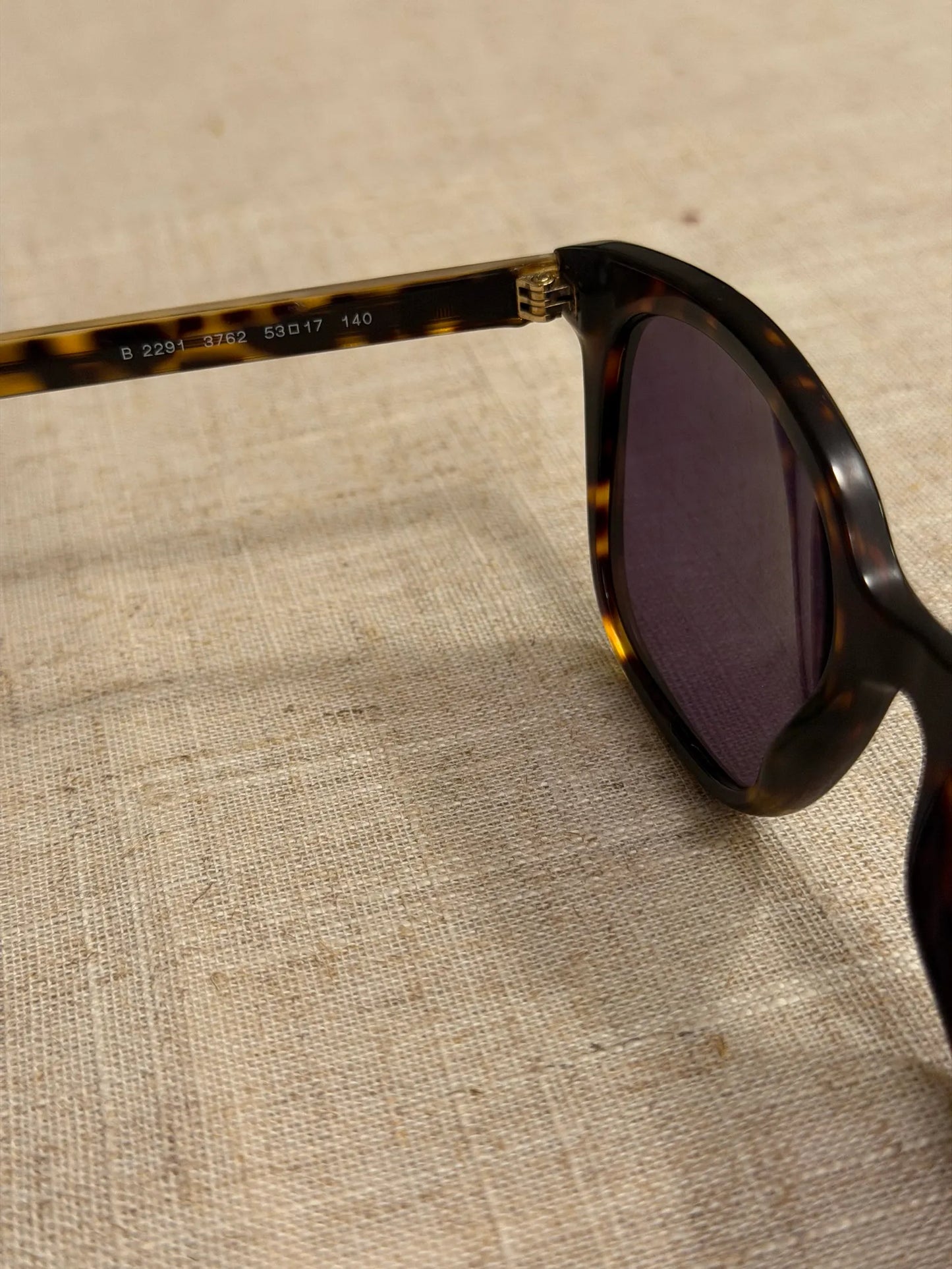 Burberry Be2291/3762 Dark Havana Square Sunglasses Sunglasses