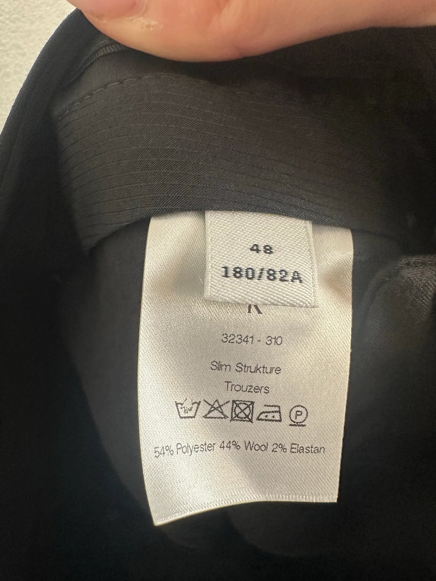Filippa K Slim Stukture Trouzers Suit Trousers