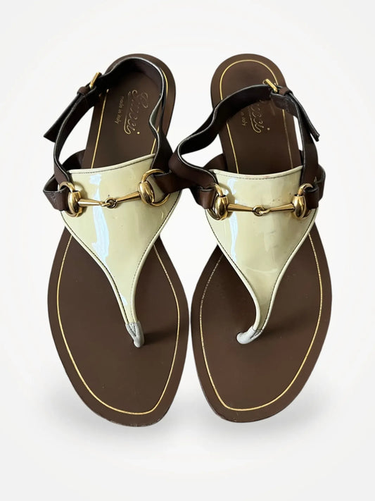Gucci-skinnsandaler