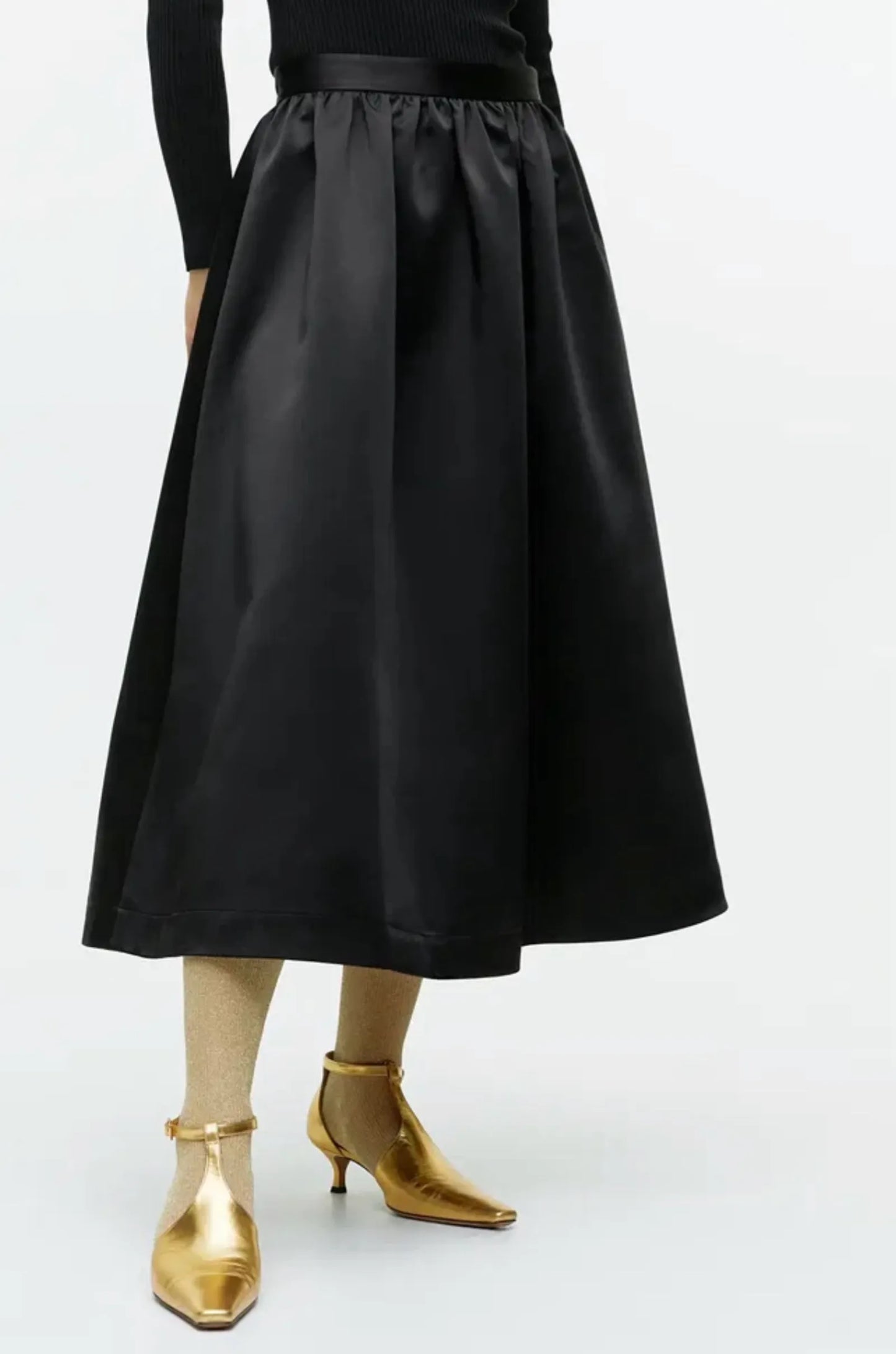 Arket Taffeta-kjol NWOT