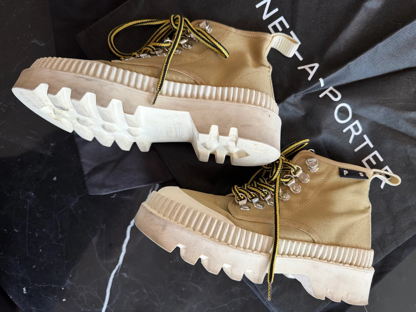 Proenza Schouler Lug Sole Canvas Sneakers