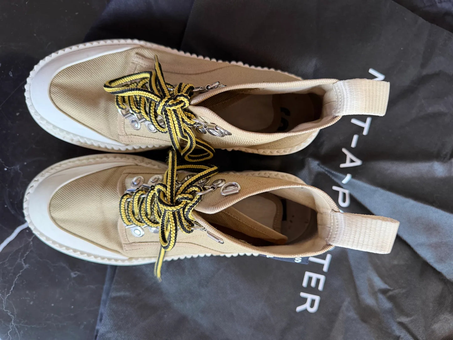 Proenza Schouler Lug Sole Canvas Sneakers