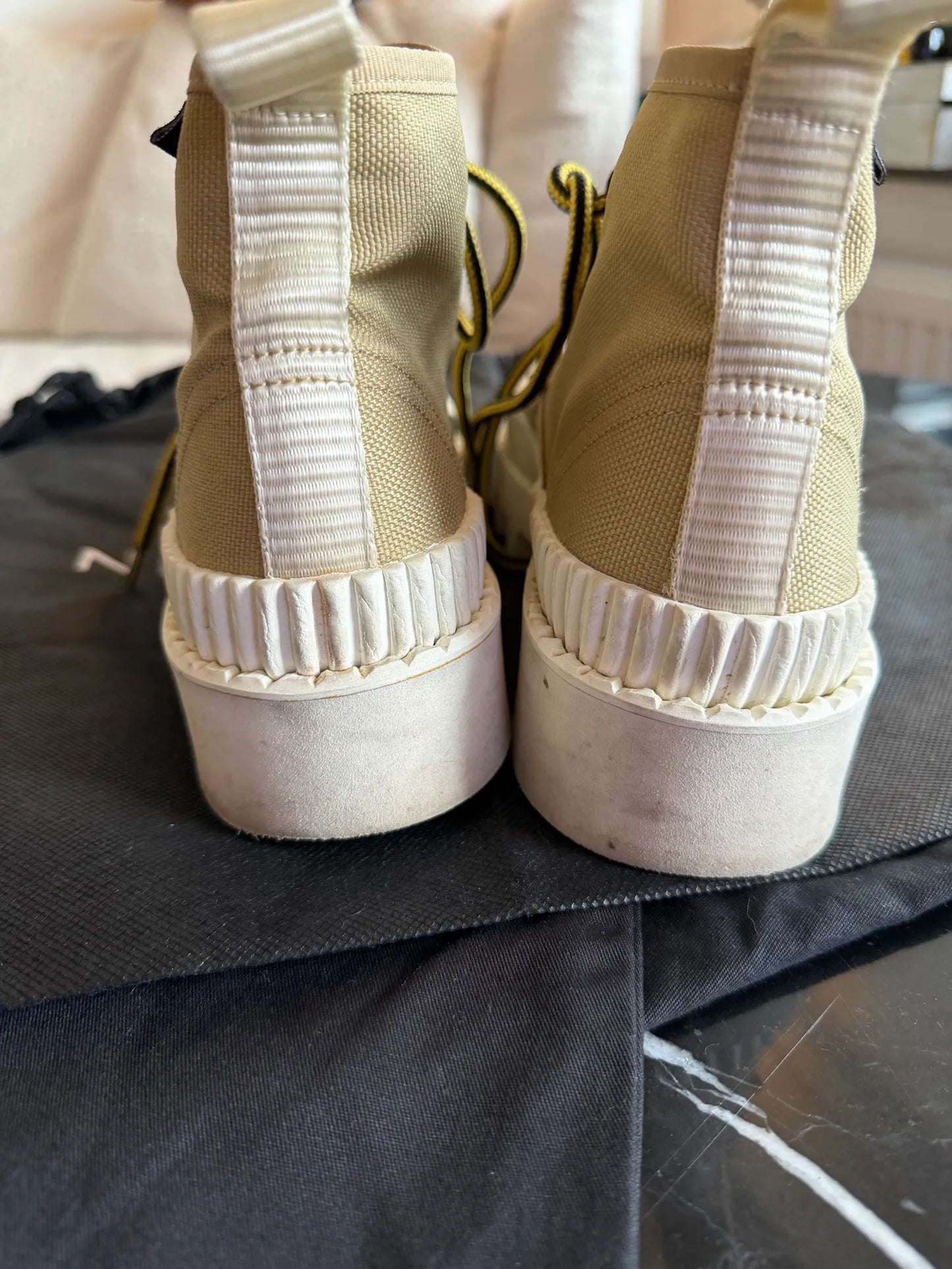 Proenza Schouler Lug Sole Canvas Sneakers