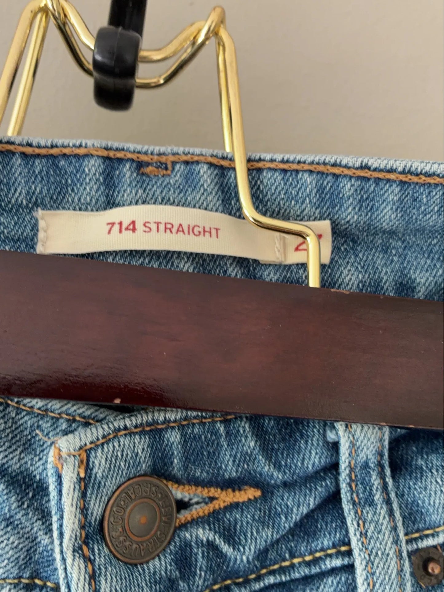 Levi's 714 Straight-jeans