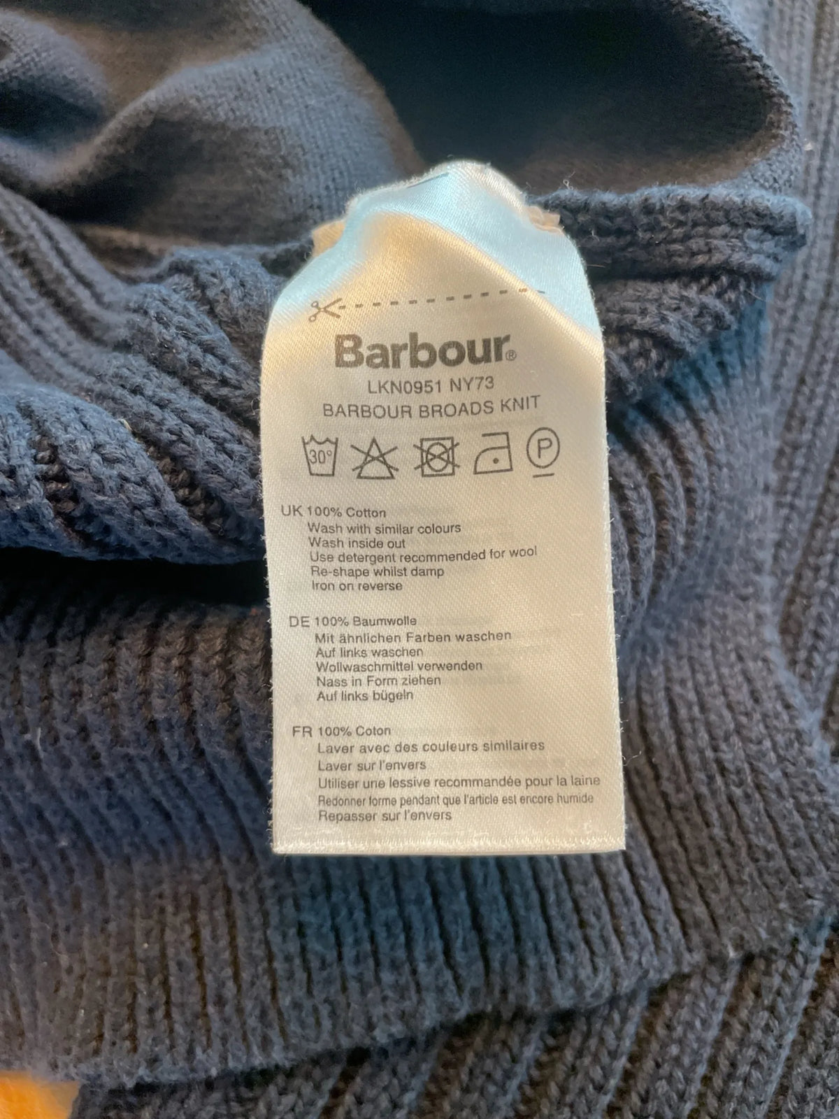 Barbour-tröja