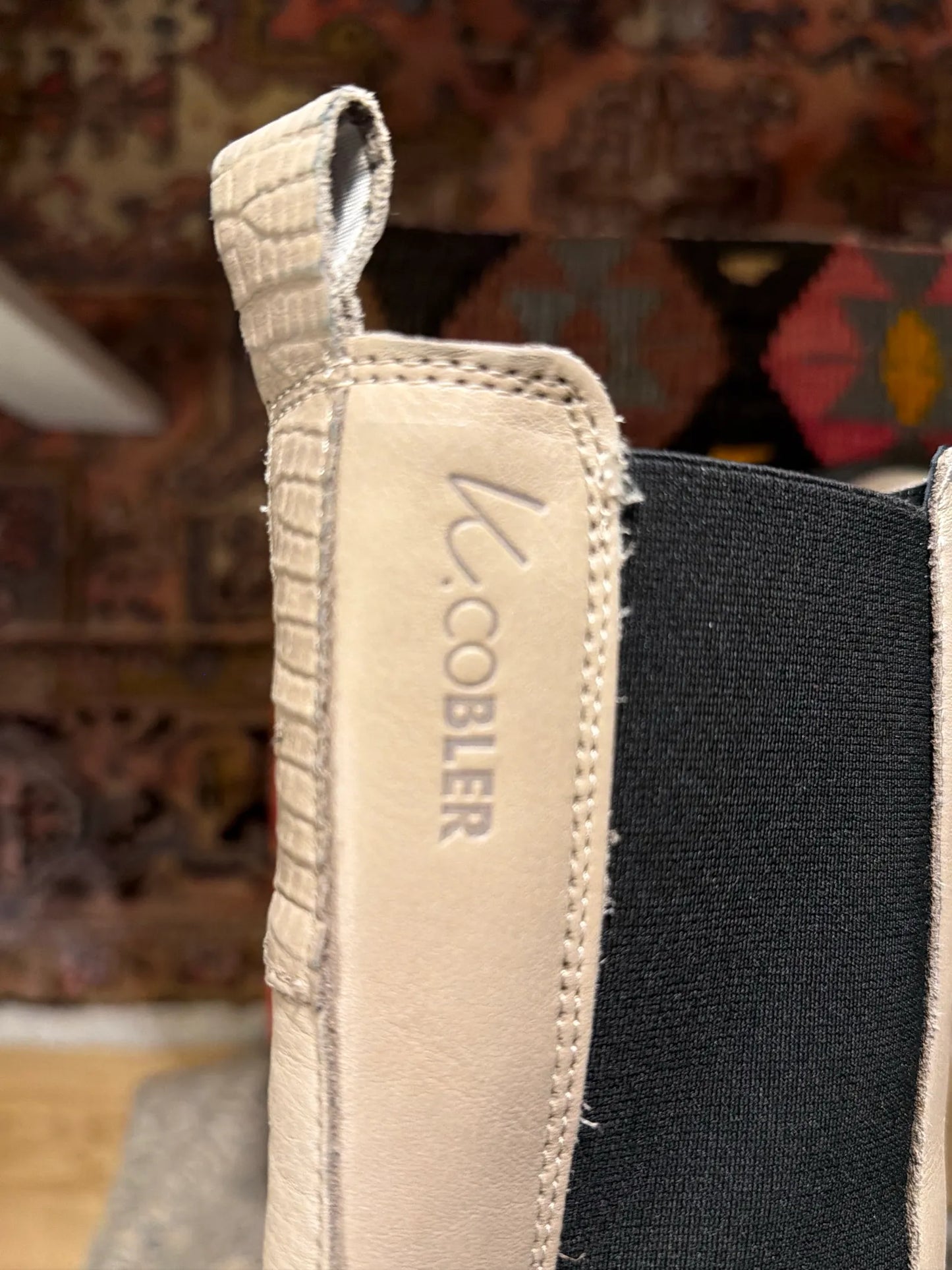 K.Cobler Chelsea-skinnboots NWOT