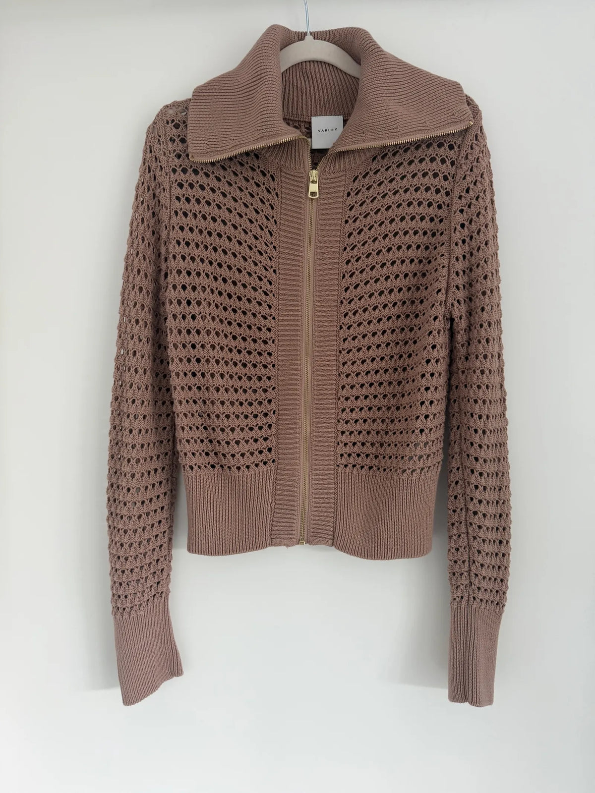 Varley Eloise Zip-through Knit Cardigan