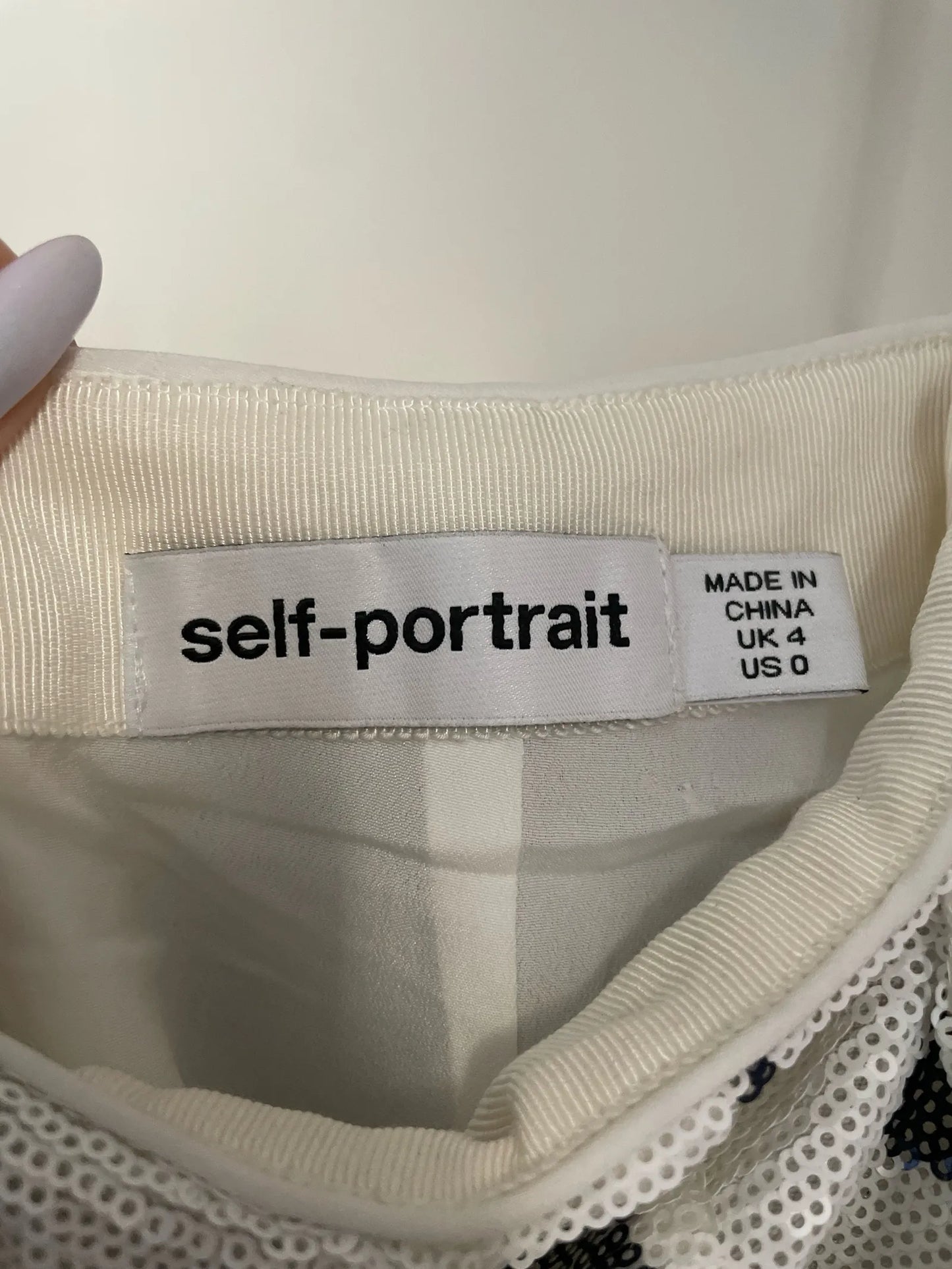 Self-Portrait Skirt