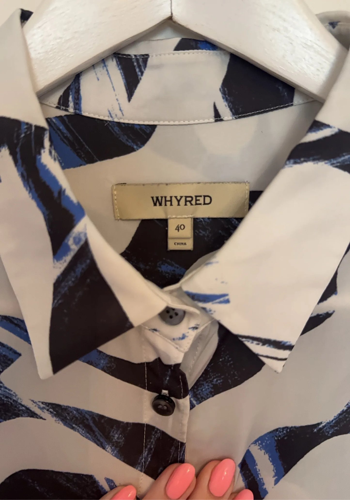 Whyred Karolina Print Blouse