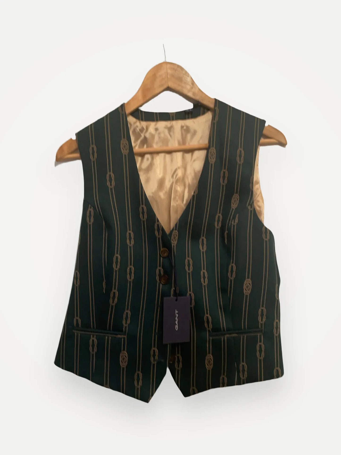 Gant Rope Design Waistcoat Vest
