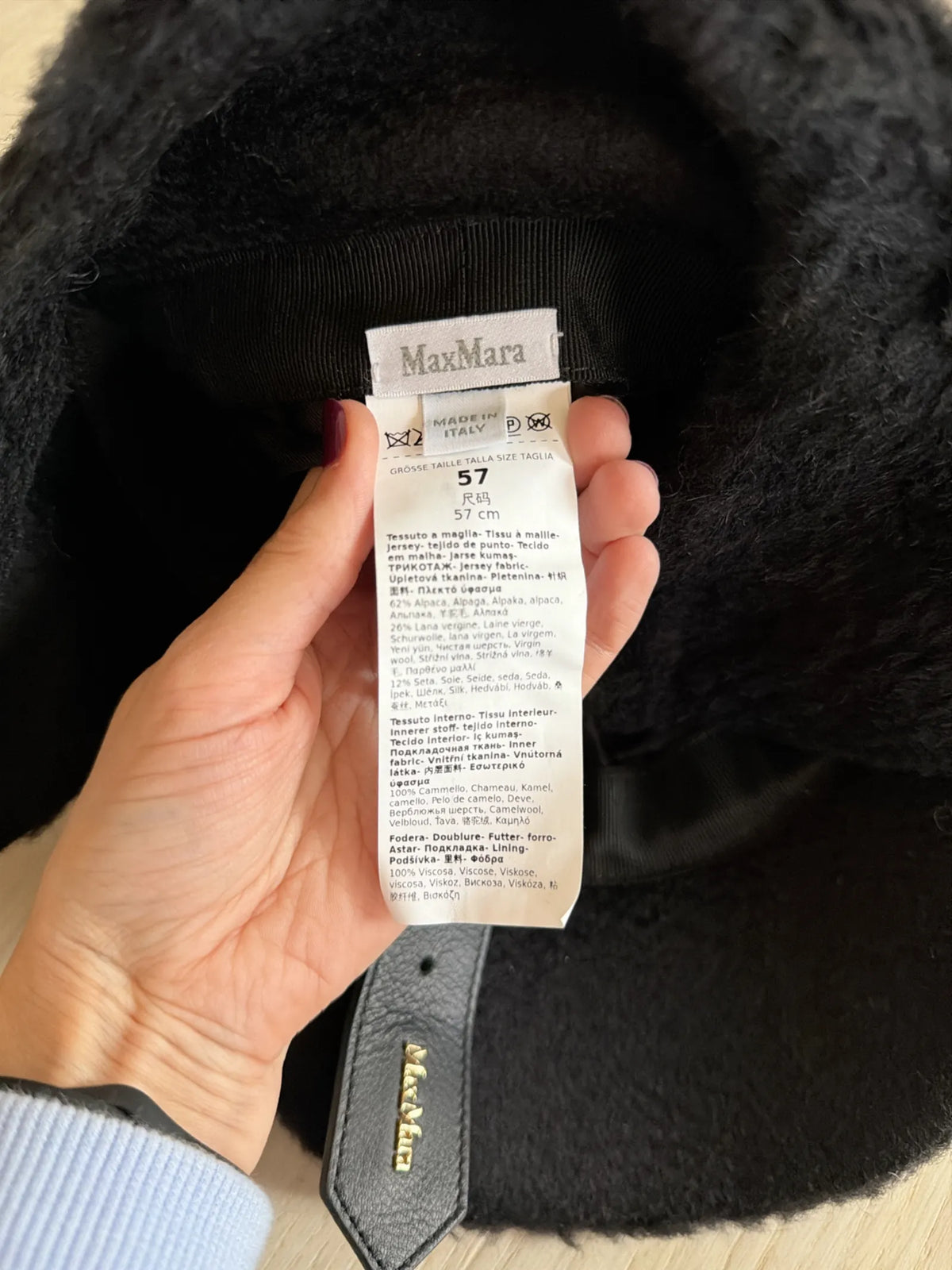 Max Mara Cap
