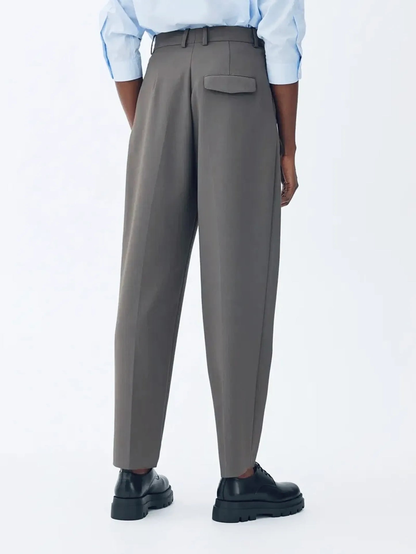 Arket Tapered High Waist Suit Trousers