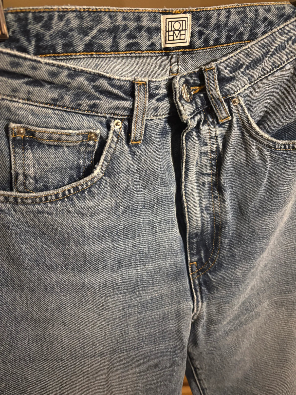 Toteme Flare Fit Denim Jeans