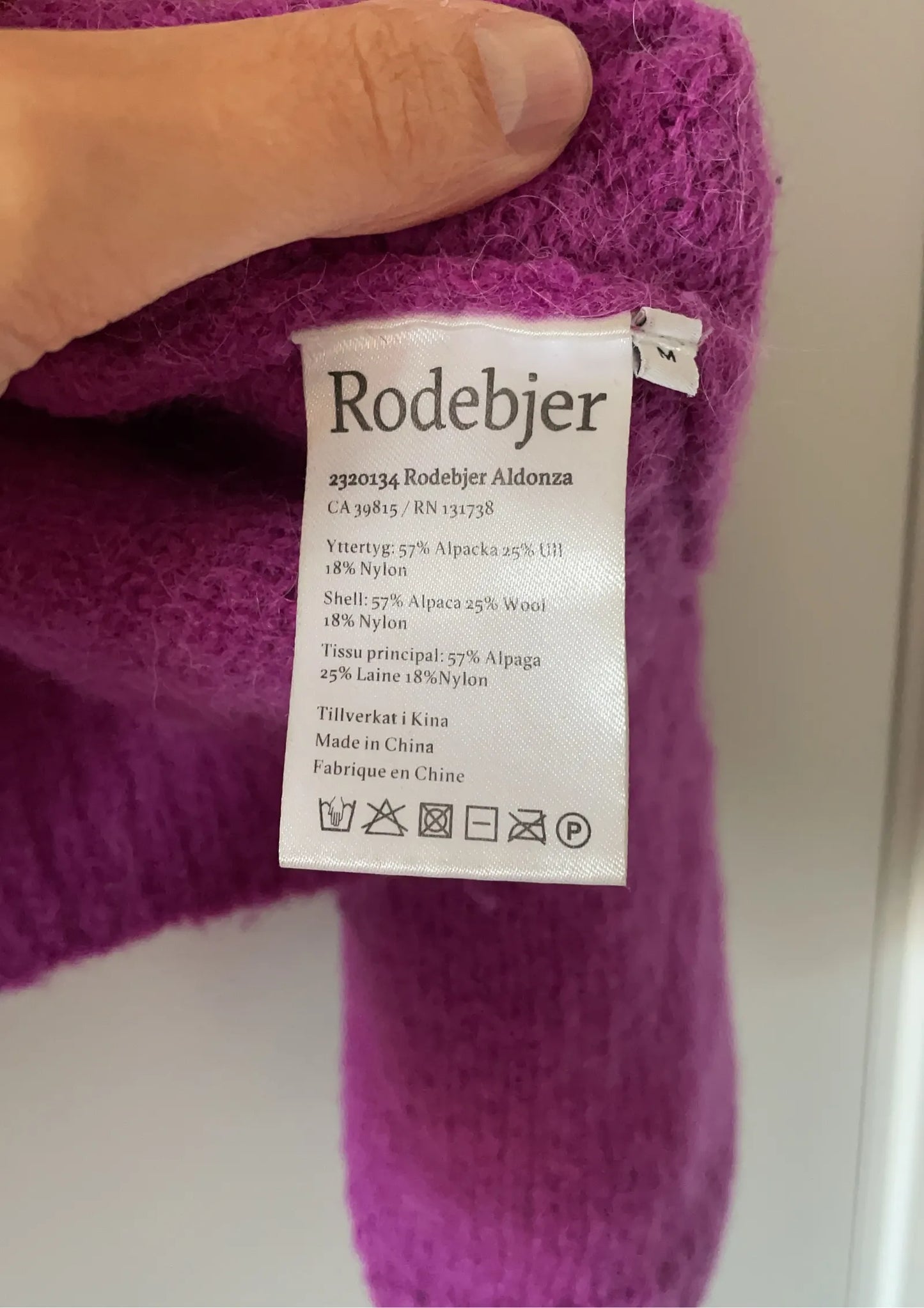Rodebjer Aldonza-ullkofta