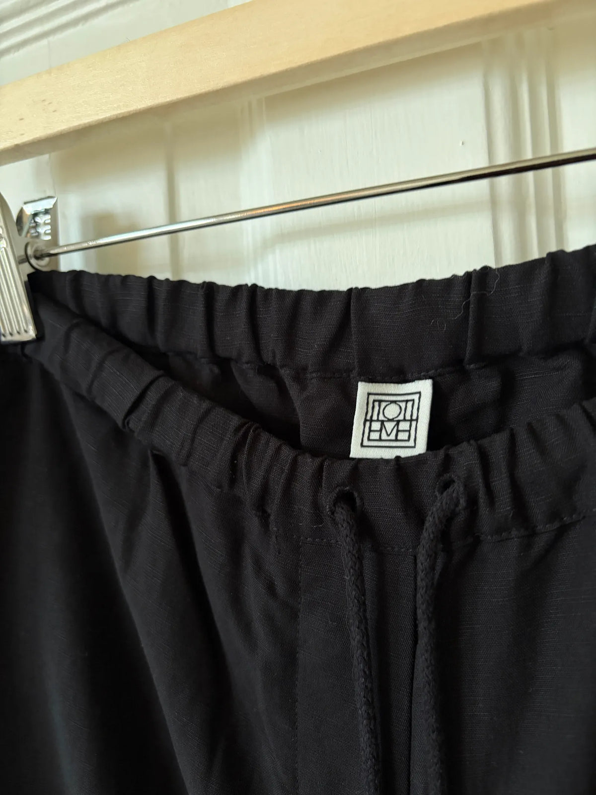 Toteme Pressed Crease Drawstring Trousers