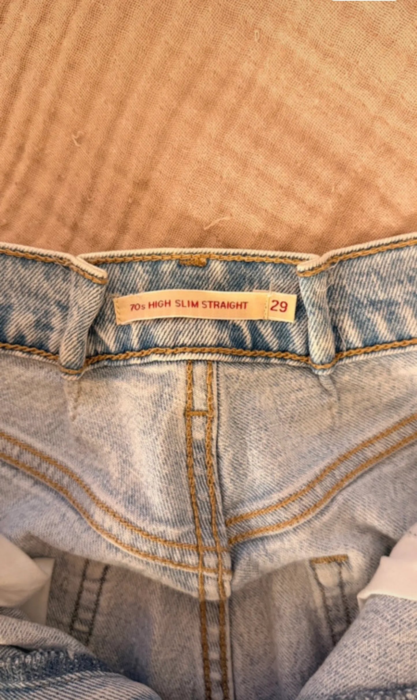 Levi's 70s High Slim Straight Jeans