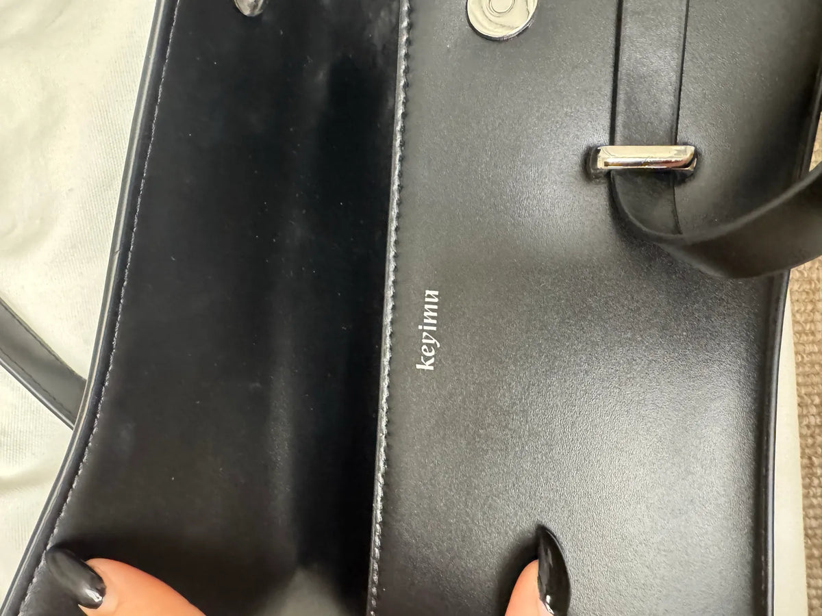 Keyimu Sleek Baguette-skinnhandväska
