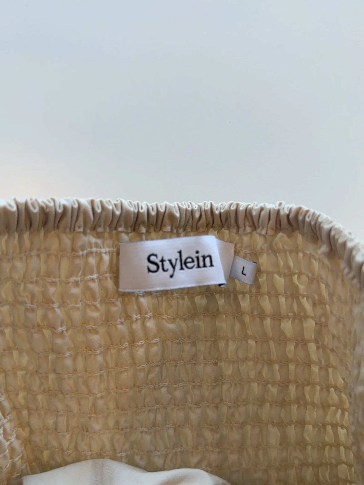 Stylein Sabrina Trench - Ivory-kjol NWOT