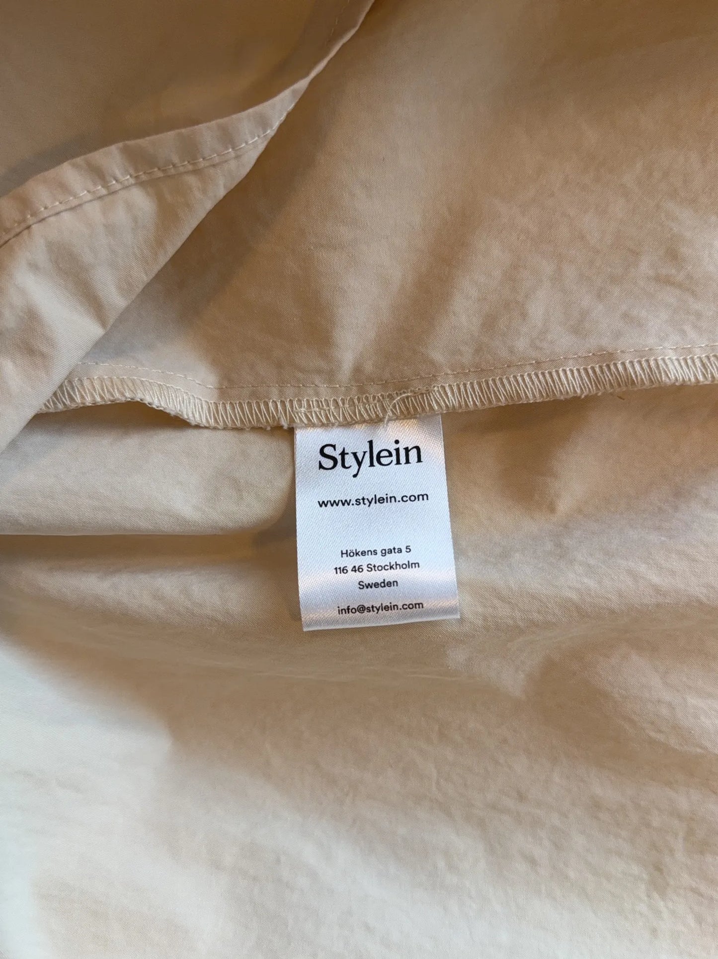 Stylein Sabrina Trench - Ivory-kjol NWOT