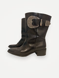 Loewe Anagram Pointed-skinnboots