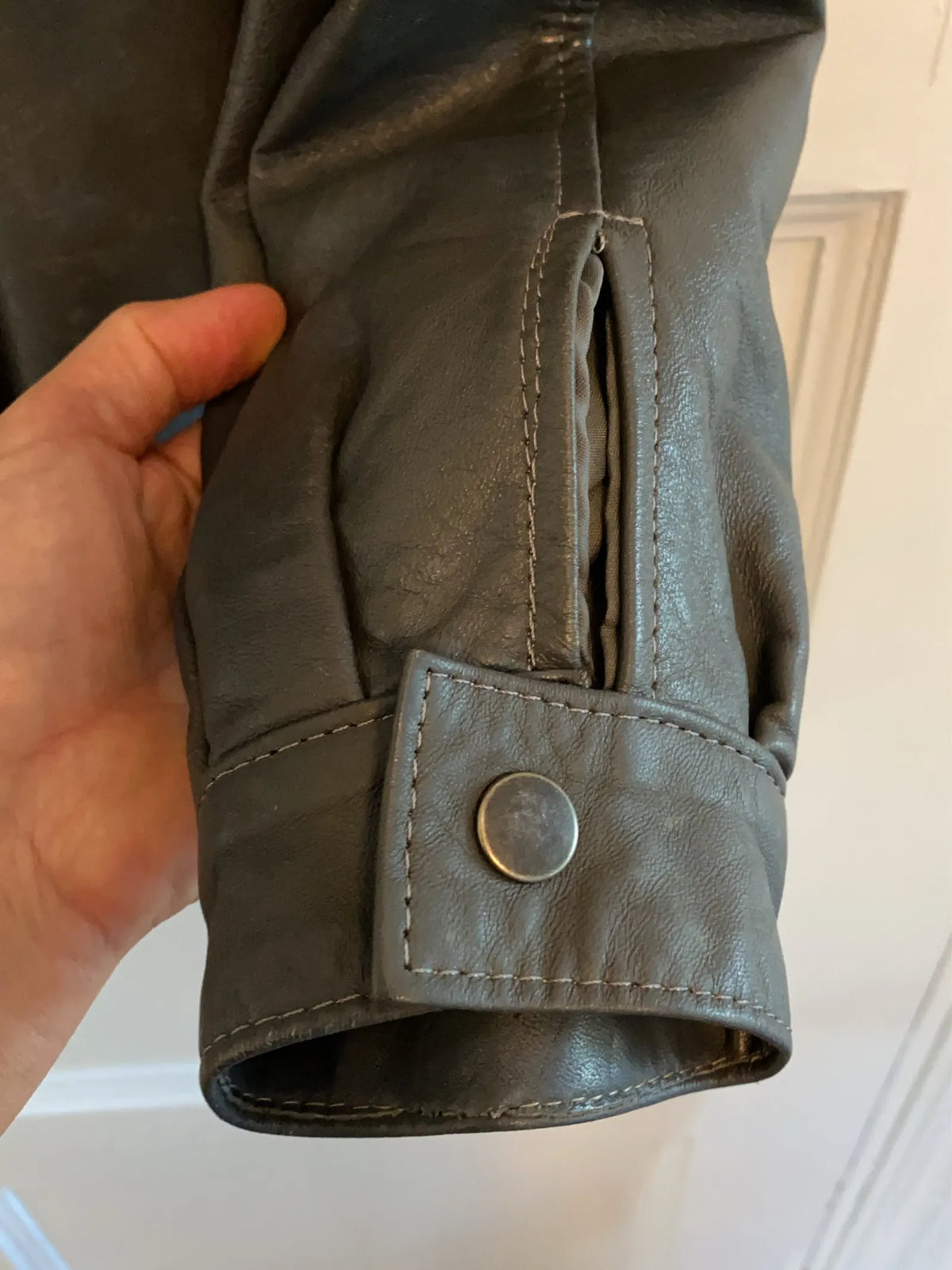 Leather jacket