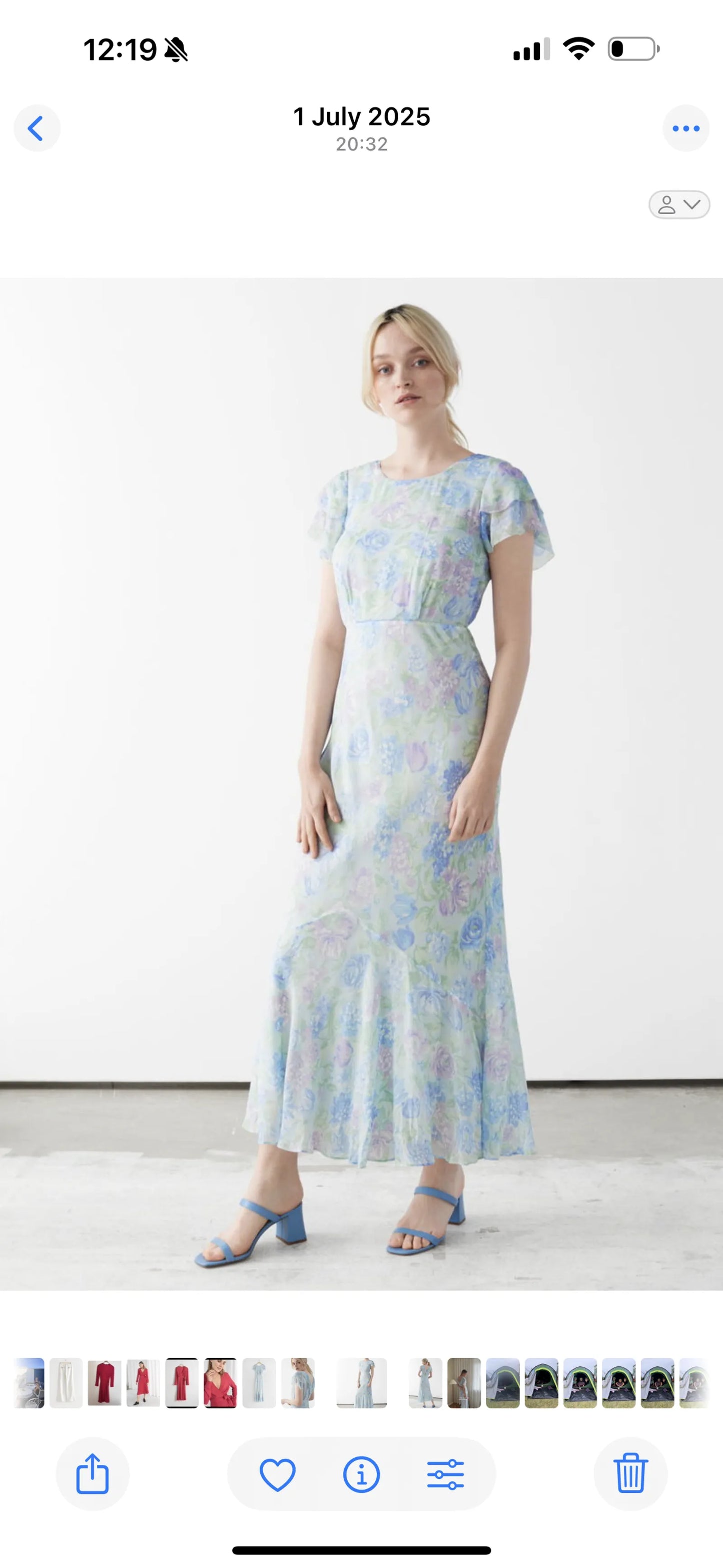 & Other Stories-klänning NWOT