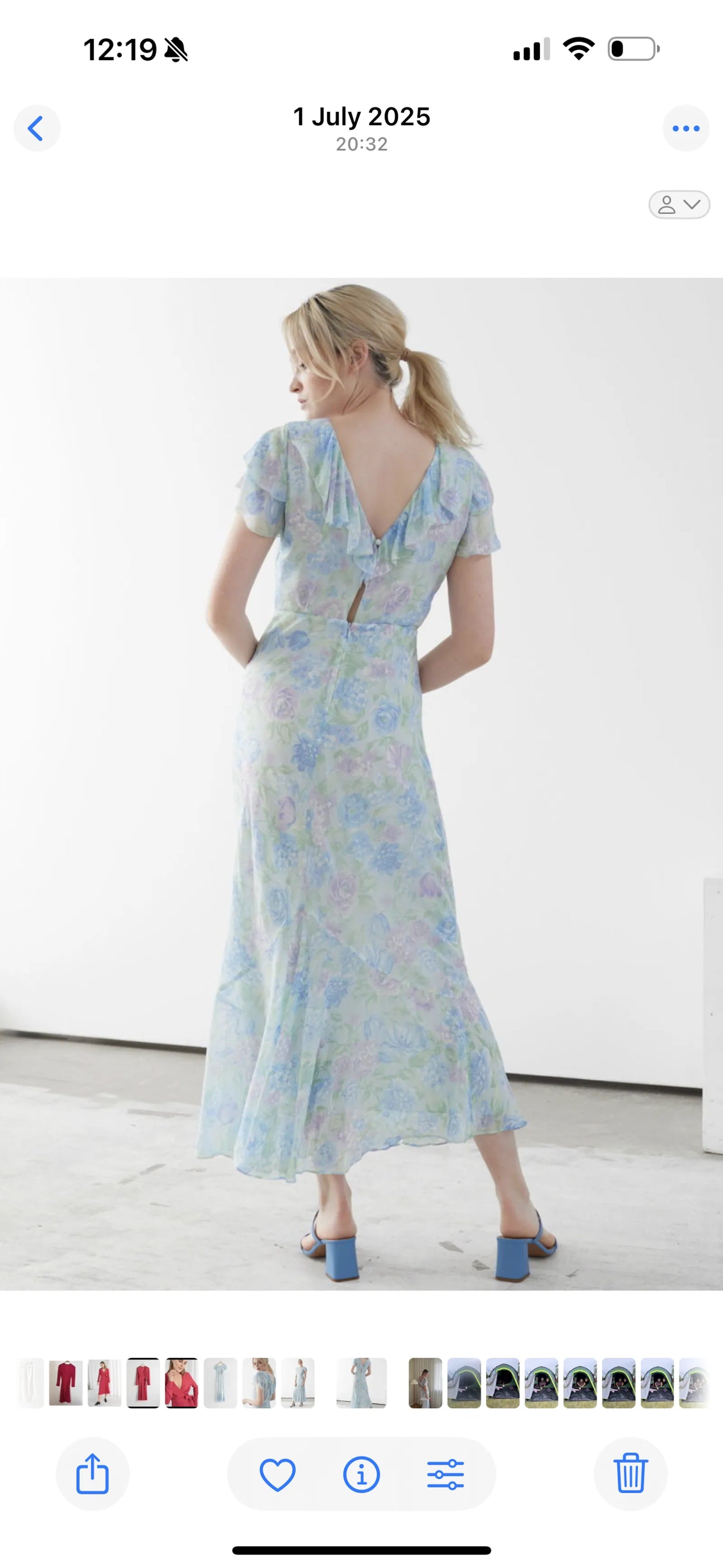 & Other Stories-klänning NWOT