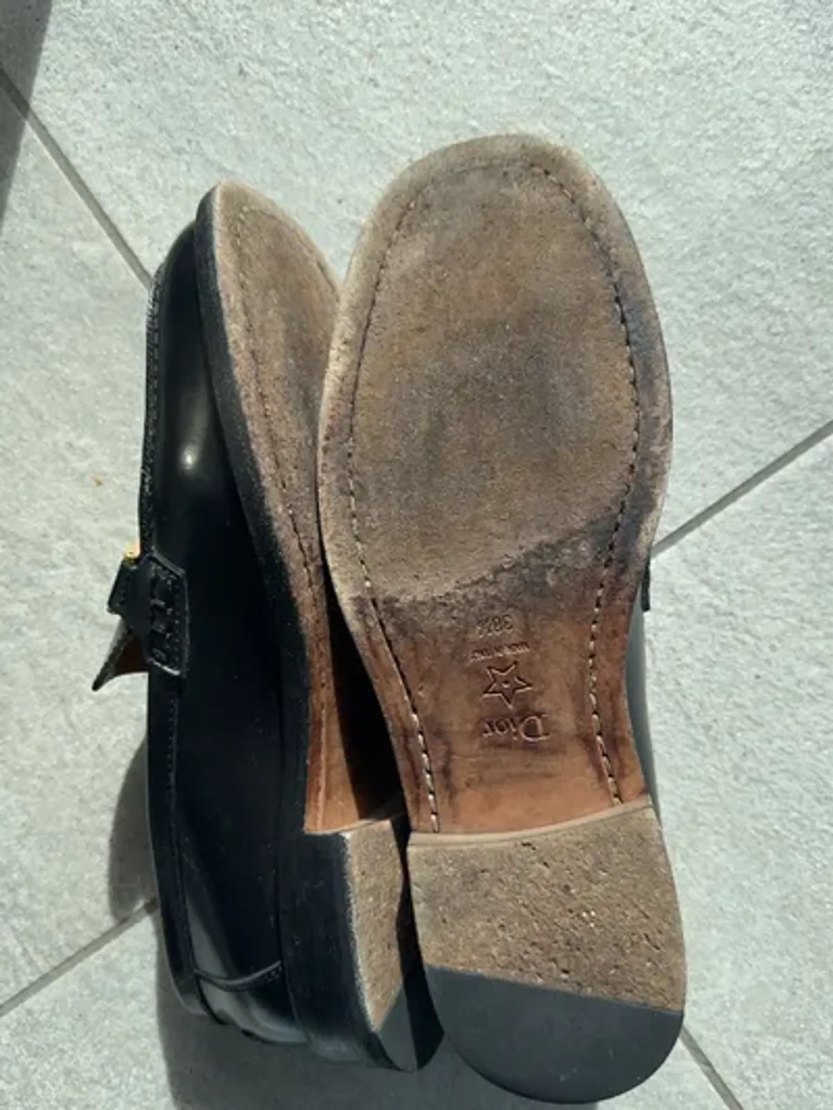 Christian Dior-skinnloafers