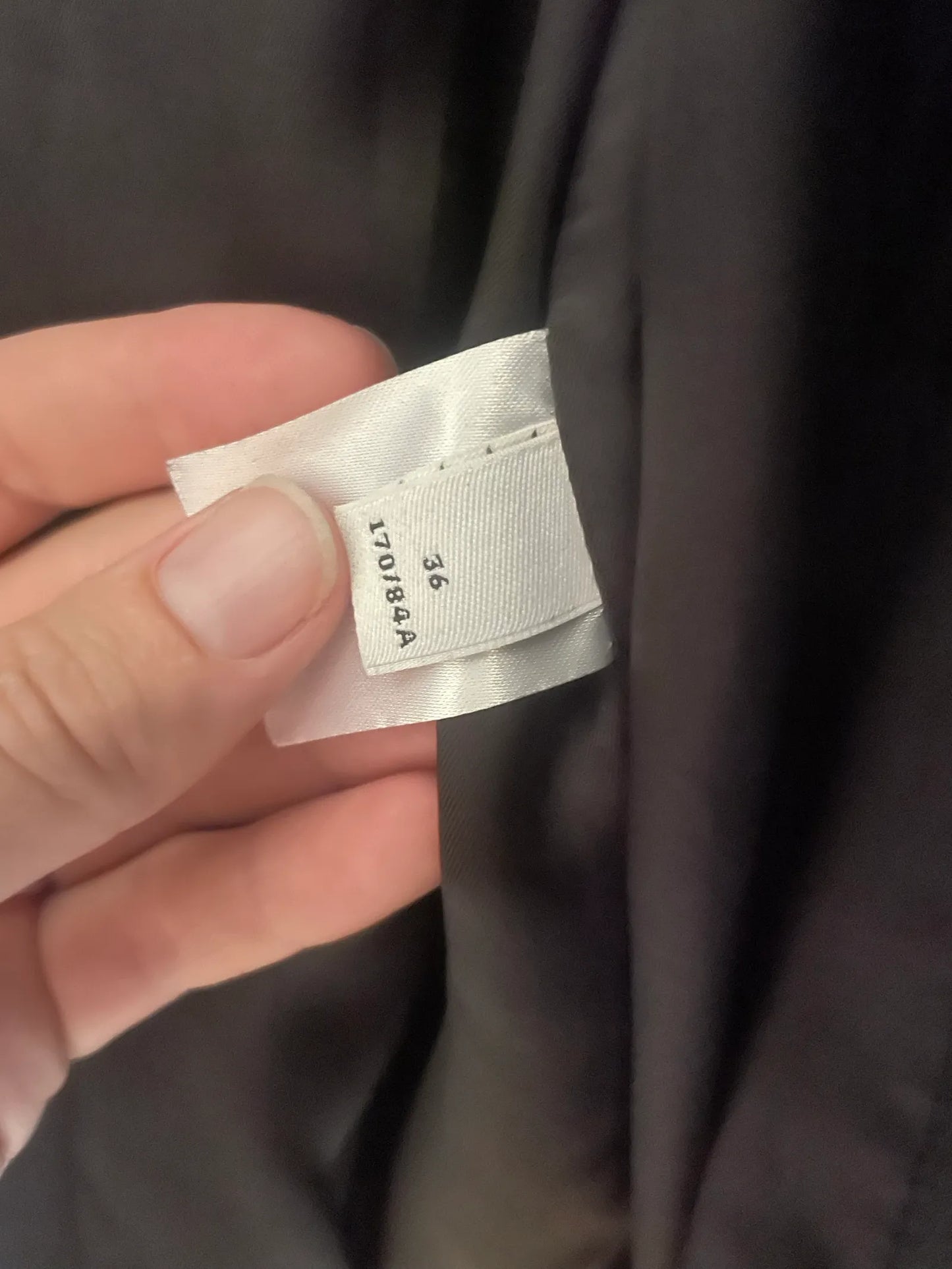 Filippa K Leather-skinnjacka NWOT