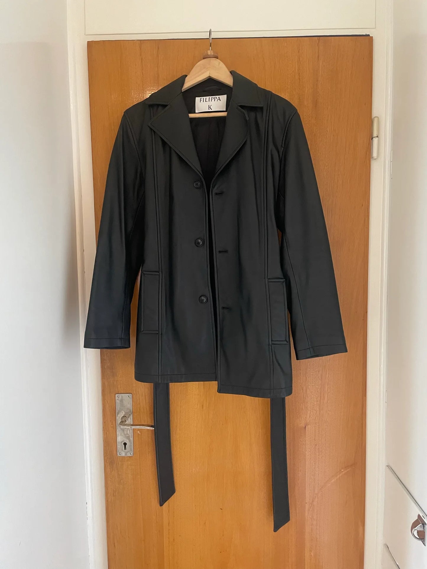 Filippa K Leather-skinnjacka NWOT