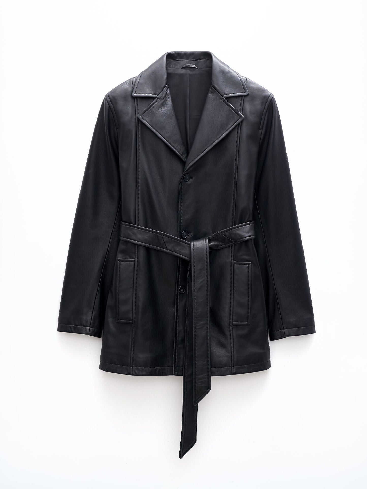 Filippa K Leather-skinnjacka NWOT