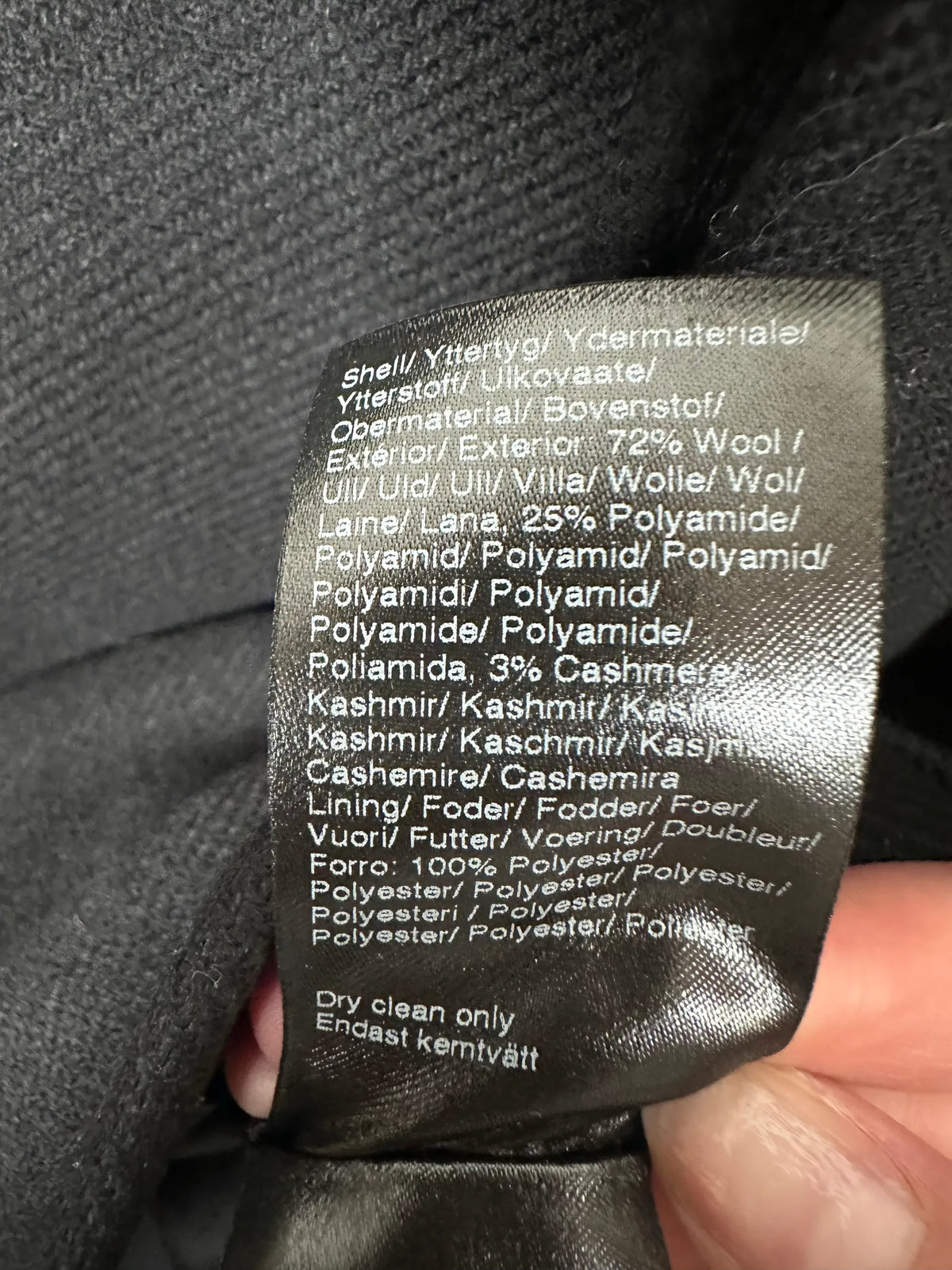 Filippa K Eden-ullkappa