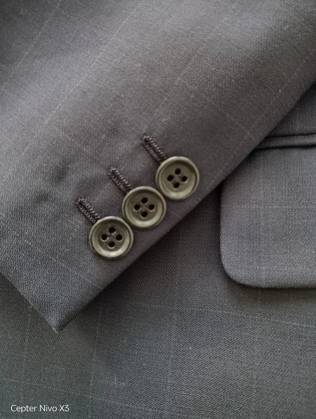 Ermenegildo Zegna Blue Summer Fine Windowpane-ullkavaj