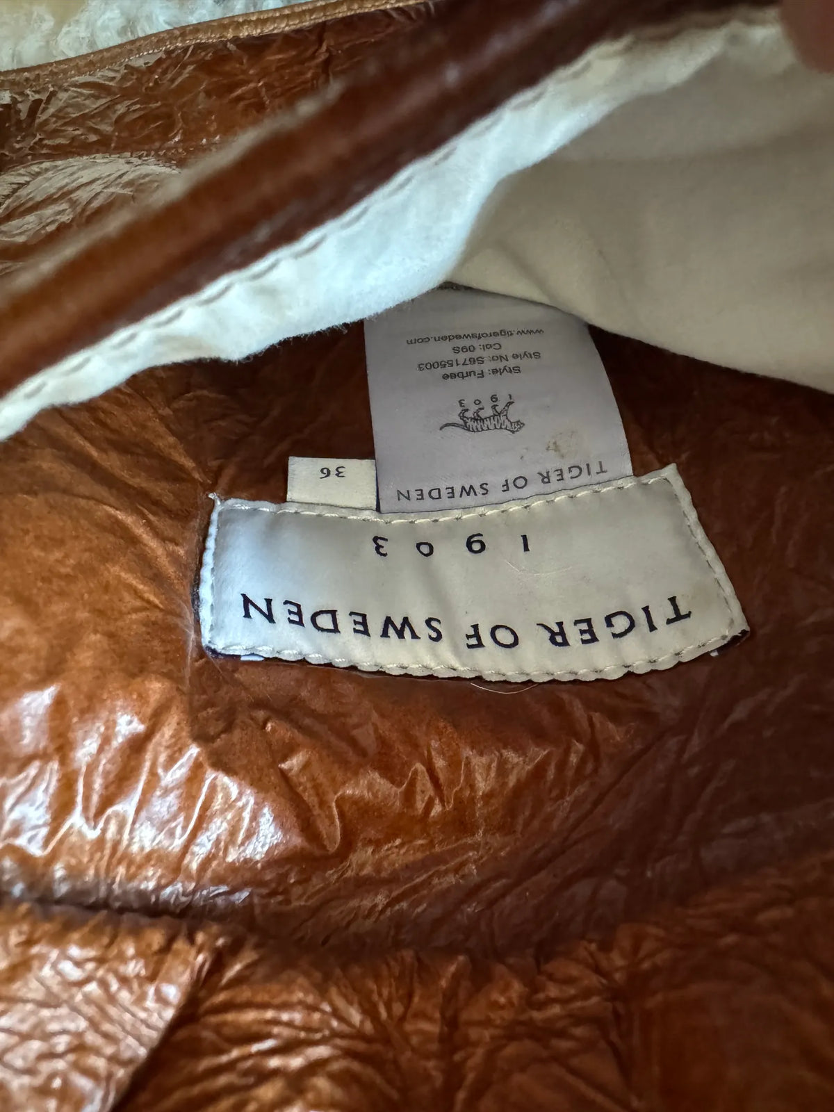 Tiger of Sweden Leather jacket