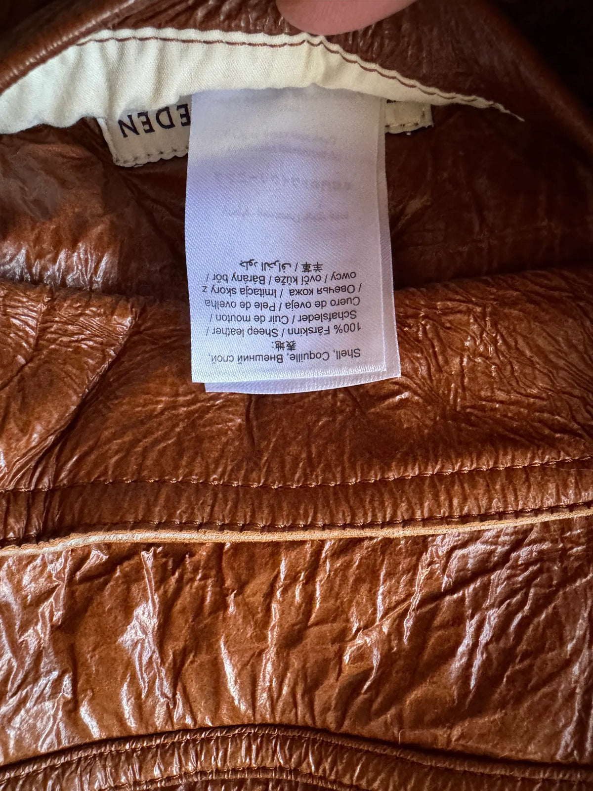 Tiger of Sweden Leather jacket