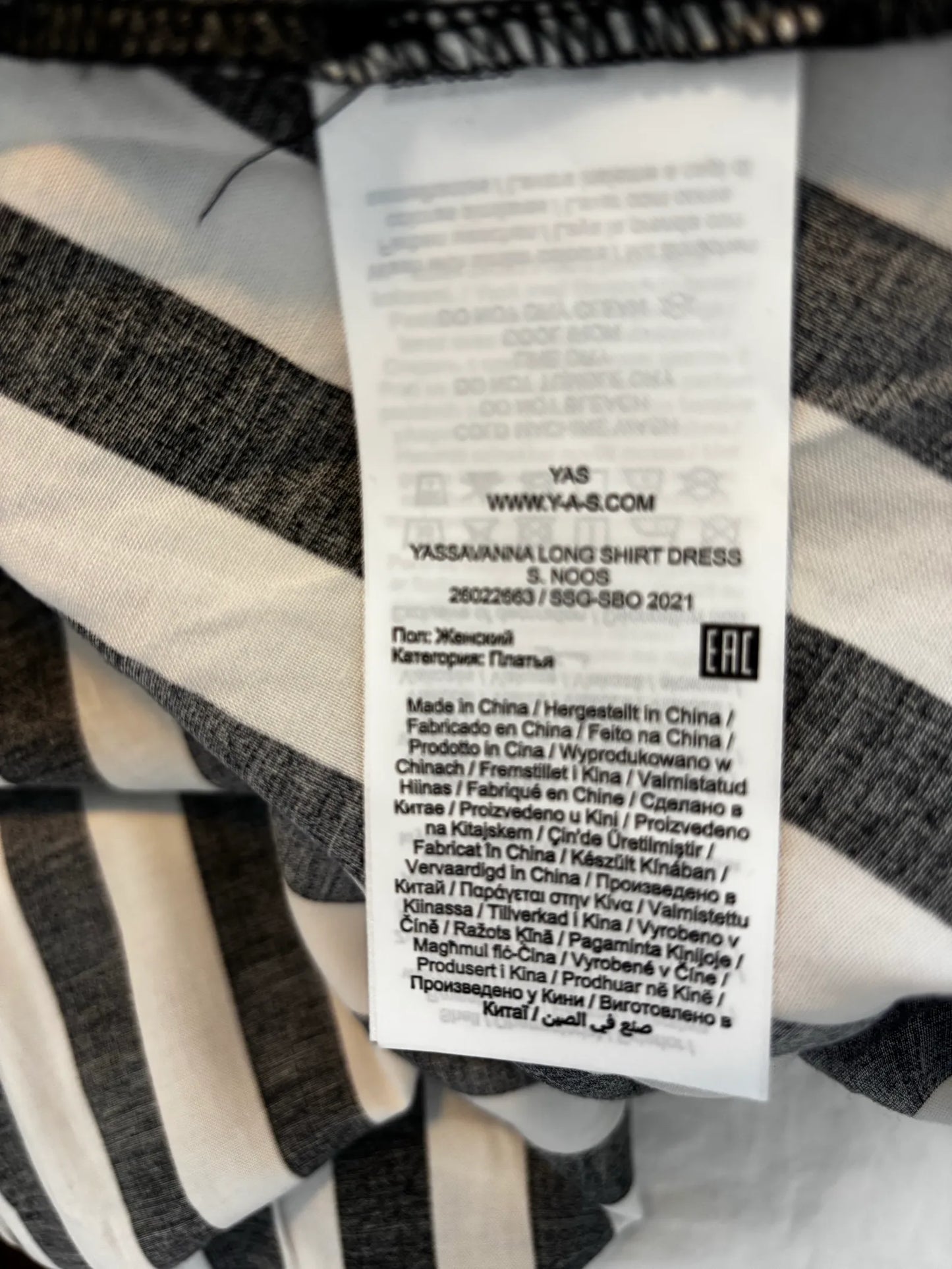 YAS-klänning NWOT