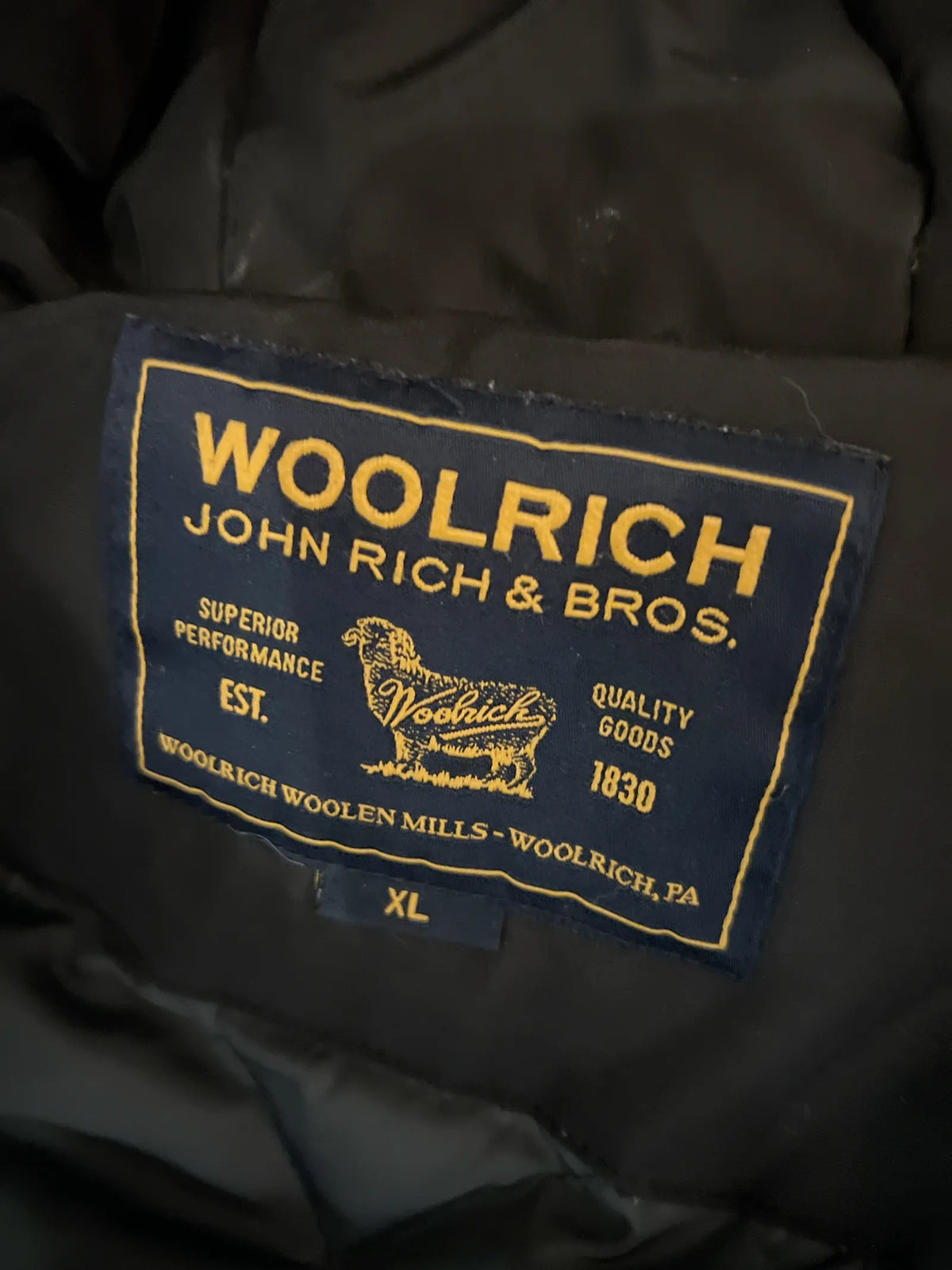 Woolrich-ulldunjacka