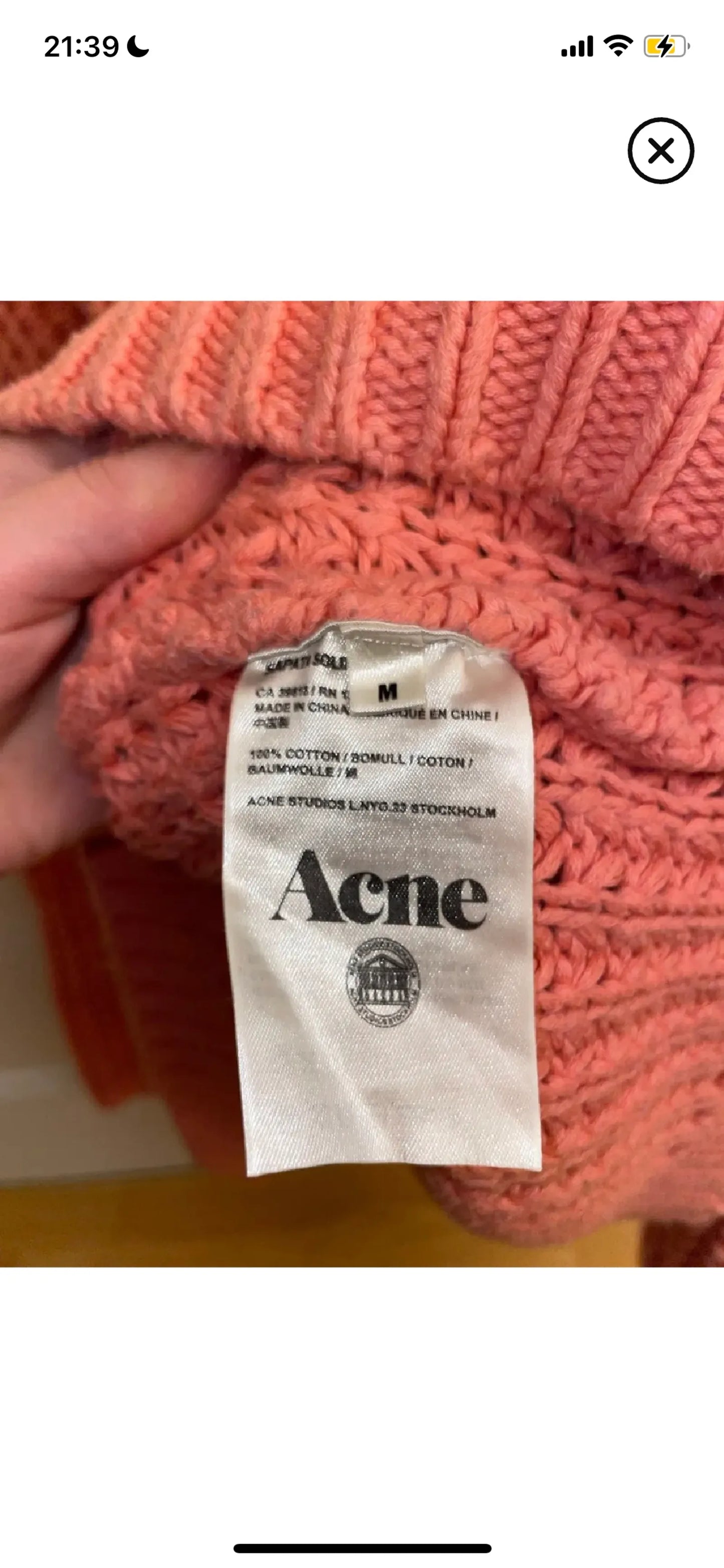 Acne Studios-tröja