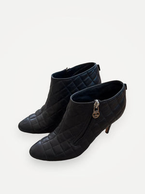 Chanel Quilted Ankle-boots