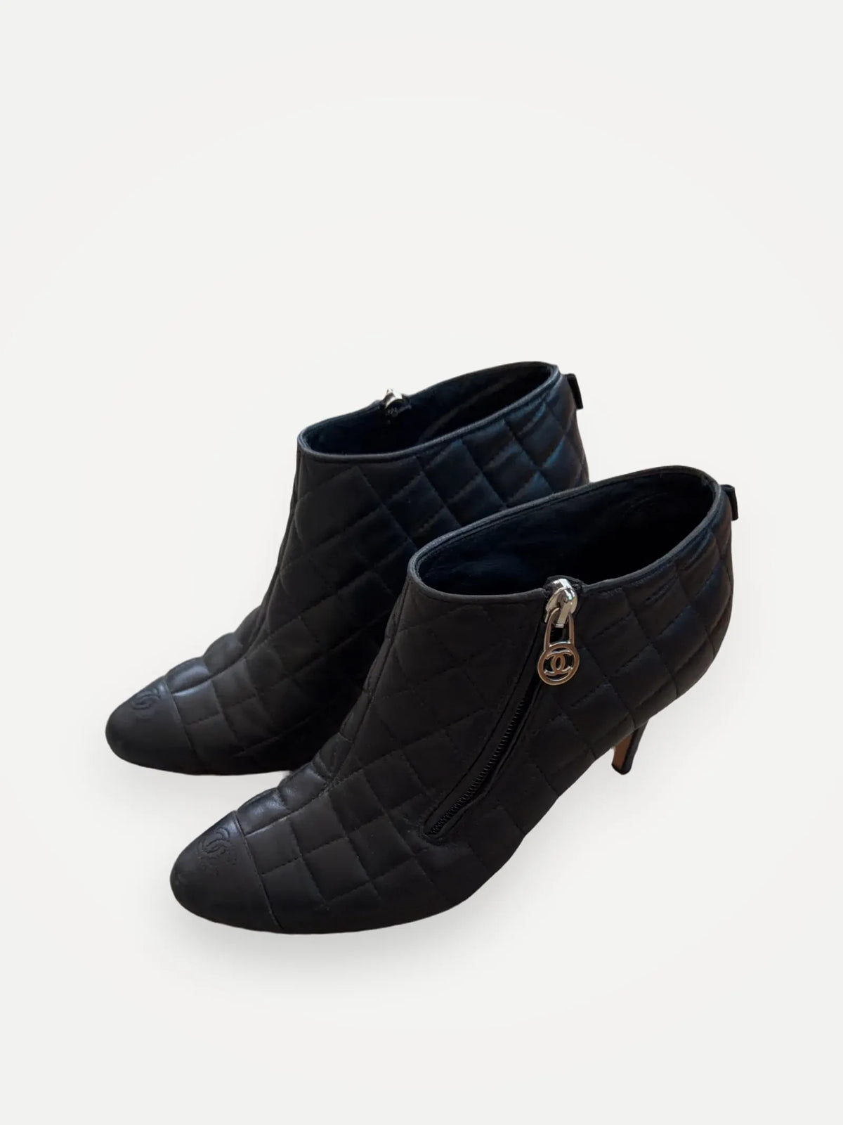 Chanel Quilted Ankle-boots