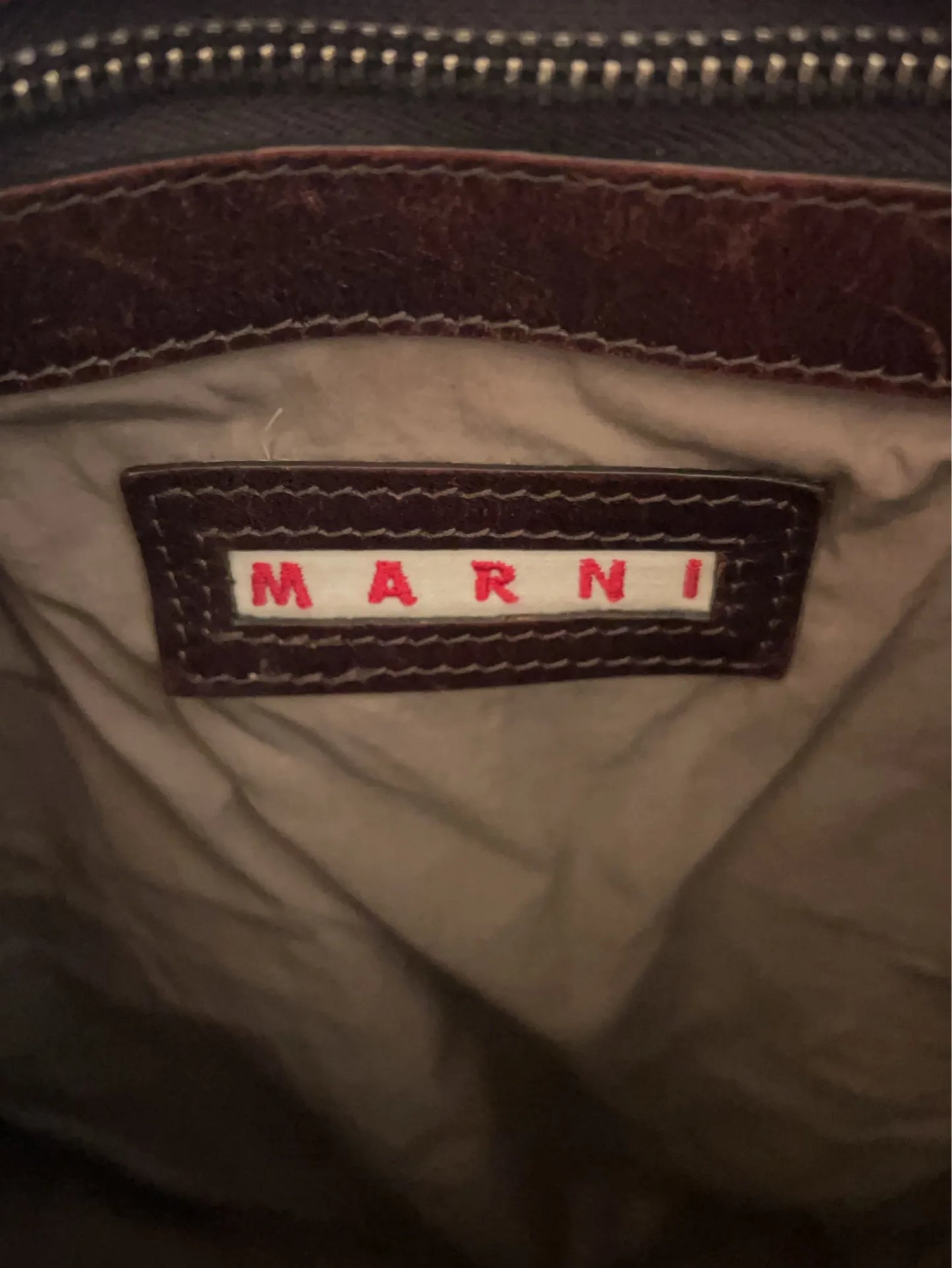 Marni-skinnhandväska