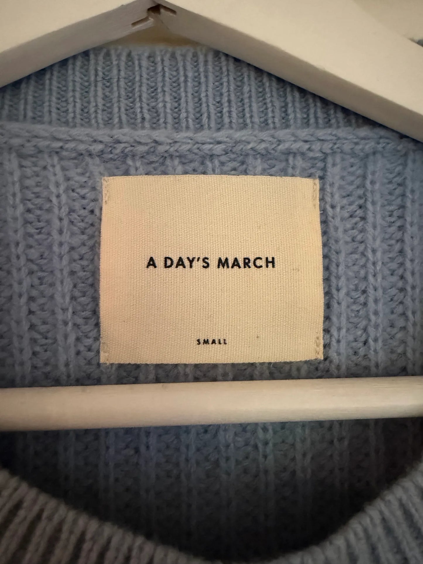 A Day's March Monica Ribbed Cotton Sweater
