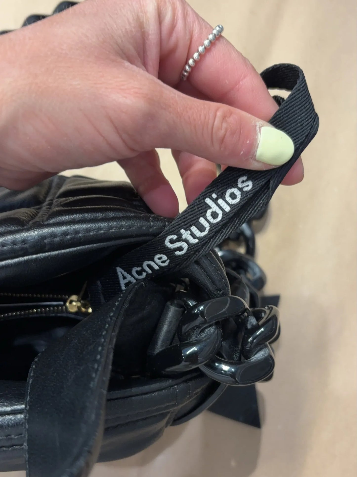 Acne Studios-skinnhandväska
