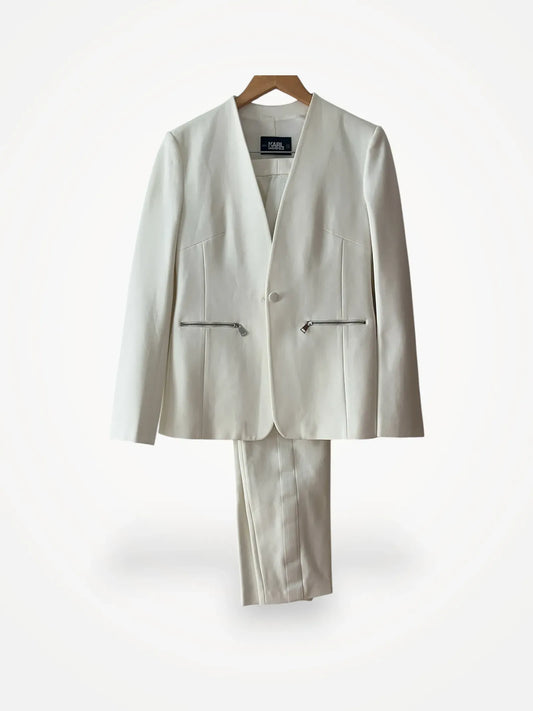 Karl Lagerfeld Punto Logo Tape Suit