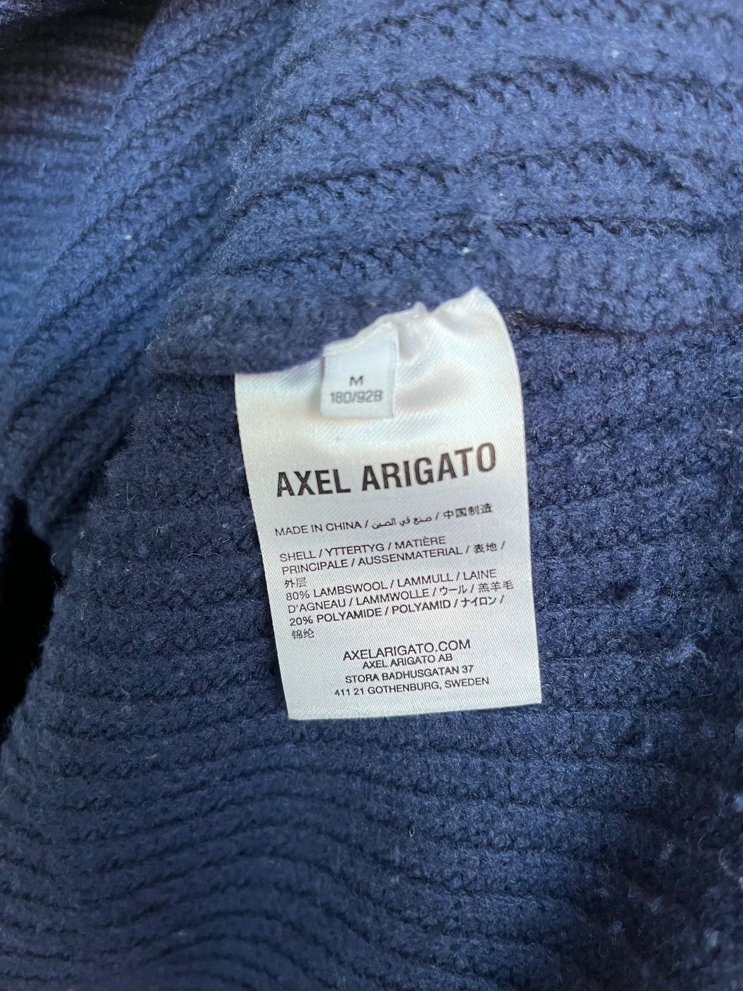 Axel Arigato-ulltröja