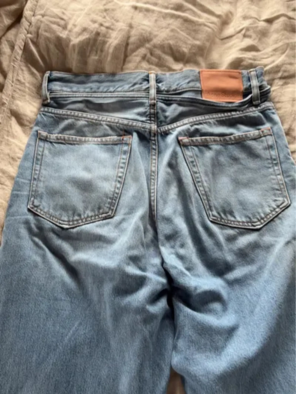 Acne Studios Acne Studis 1991 Toj Light Blue Vintage Jeans