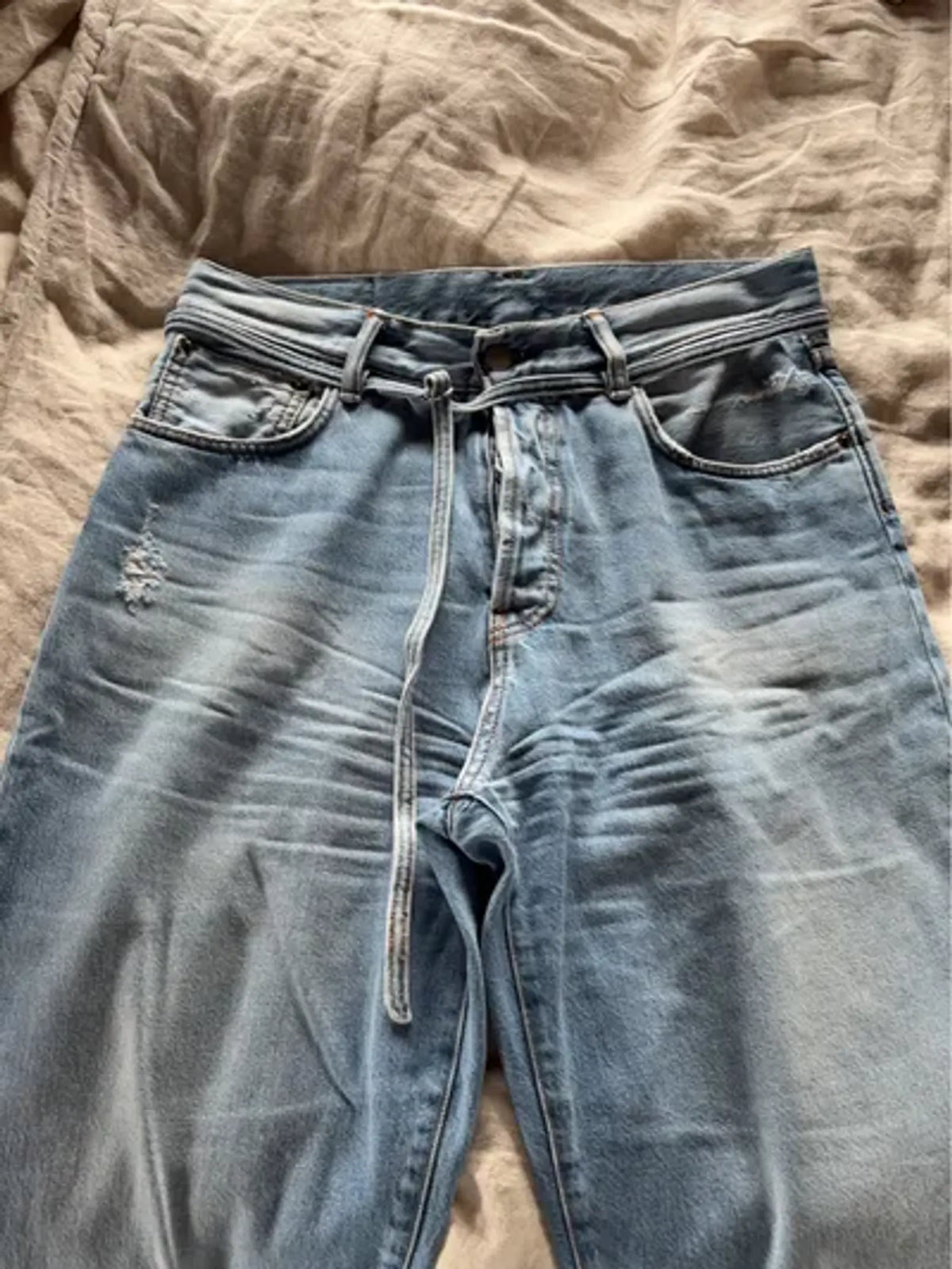 Acne Studios Acne Studis 1991 Toj Light Blue Vintage Jeans